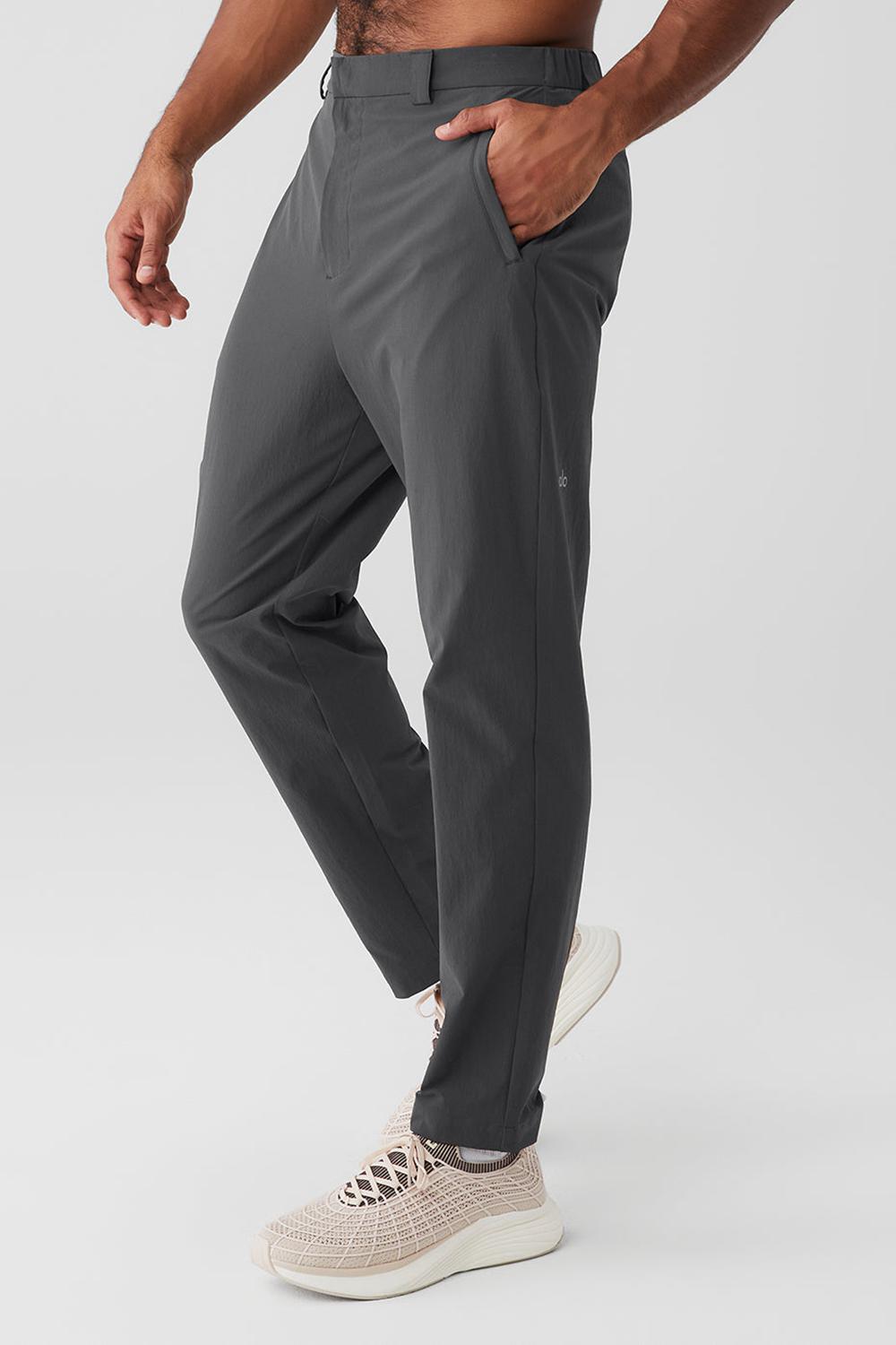 Alo Yoga Co-Op Cropped Tech Miesten Housut Anthracite | Suomi  4089-CFYDZ