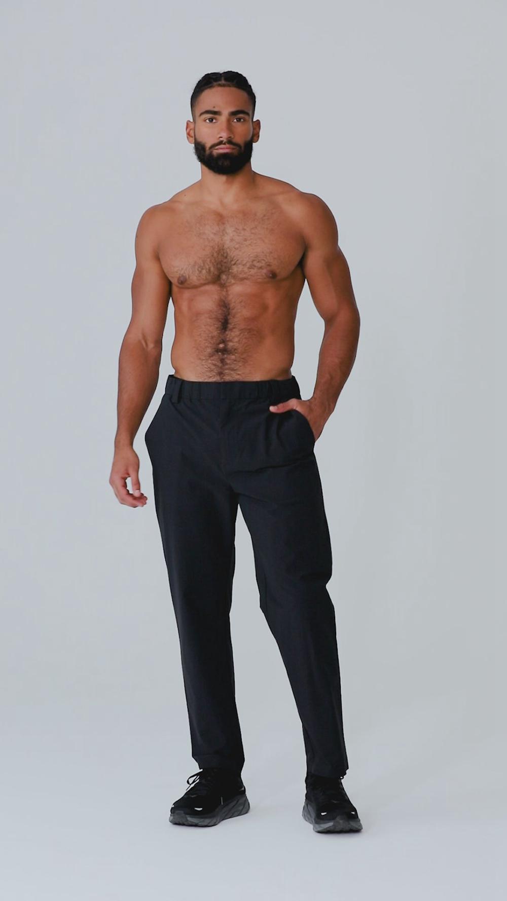 Alo Yoga Co-Op Cropped Tech Miesten Housut Espresso | Suomi  3084-CTGLJ