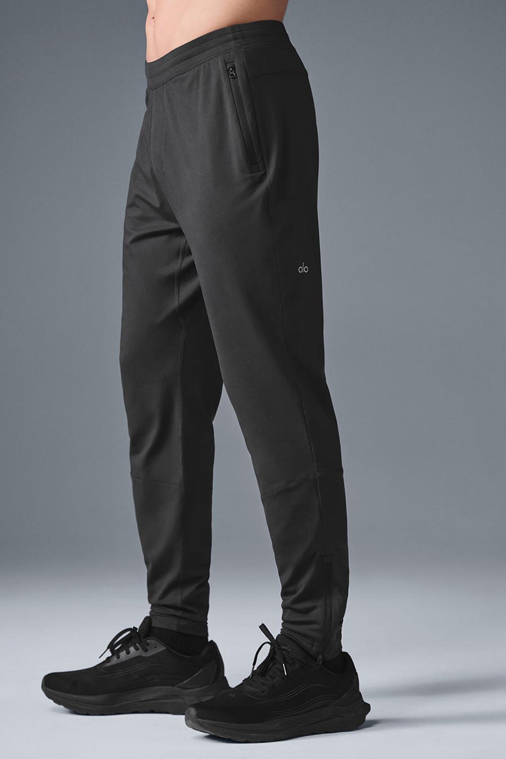 Alo Yoga Conquer React Performance Miesten Housut Anthracite | Suomi  4623-JDPZU