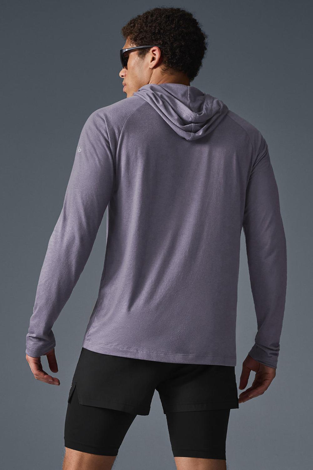 Alo Yoga Core Runner Miesten Huppari Italian Plum | Suomi  1573-CDPAN