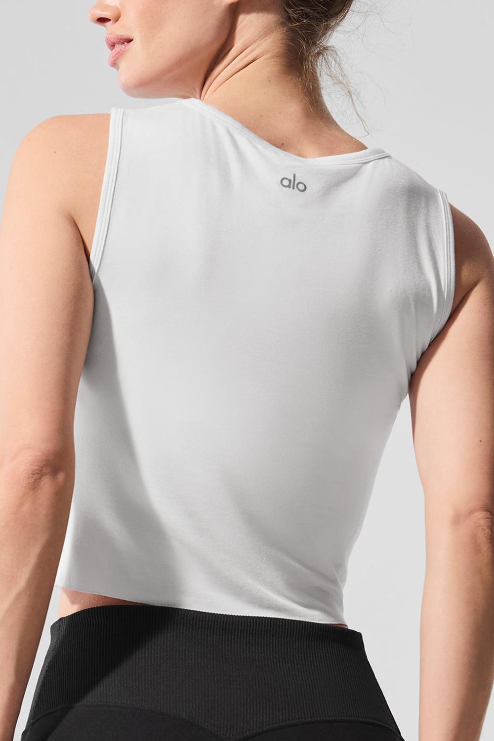 Alo Yoga Cover Tops Naisten Juoksupaidat Valkoinen | Suomi  2903-XAOTB