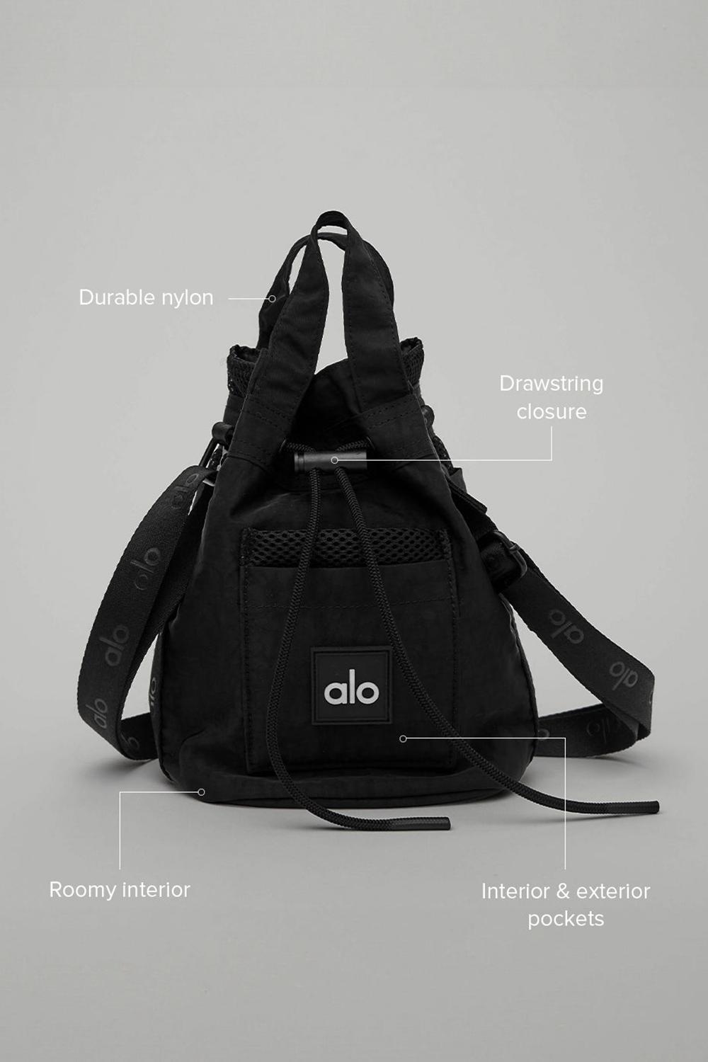 Alo Yoga Cross Body Naisten Bucket Laukut Mustat | Suomi  3018-XMNHF