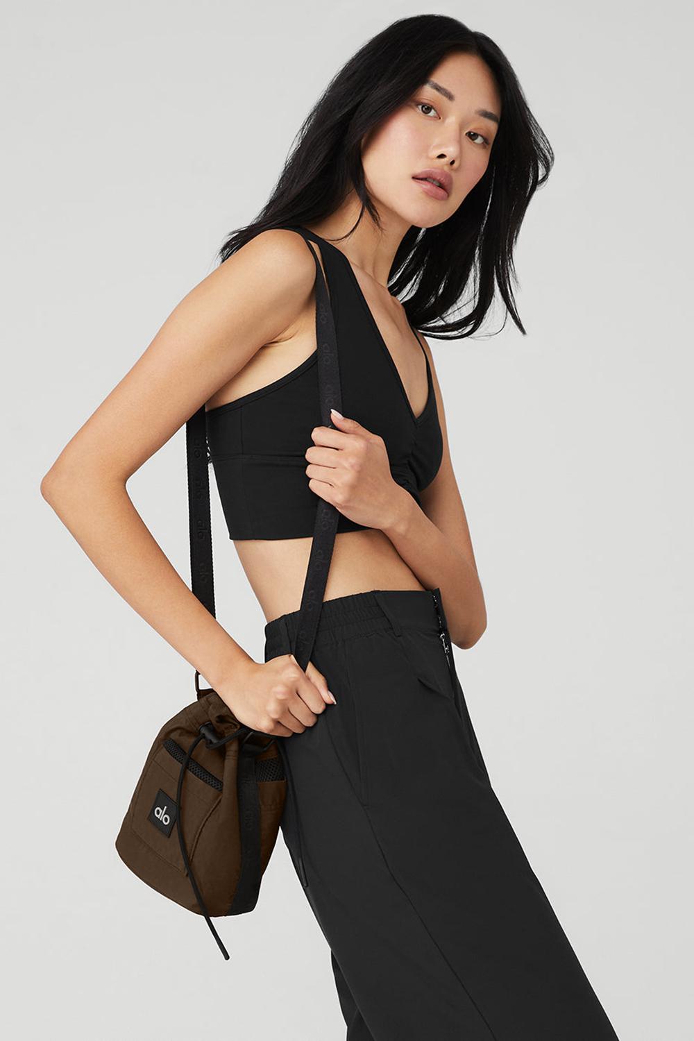 Alo Yoga Cross Body Naisten Bucket Laukut Mustat | Suomi  9310-UBTGL