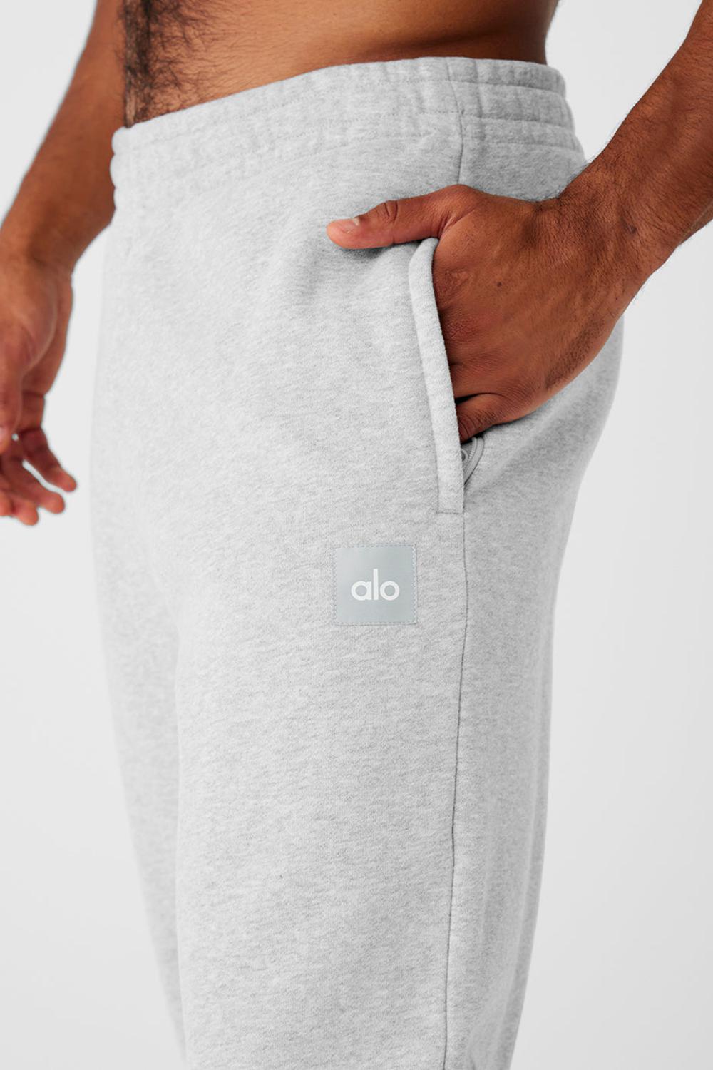Alo Yoga Cuffed Renown Heavy Weight Miesten Collegehousut Harmaat | Suomi  7136-WIDVJ