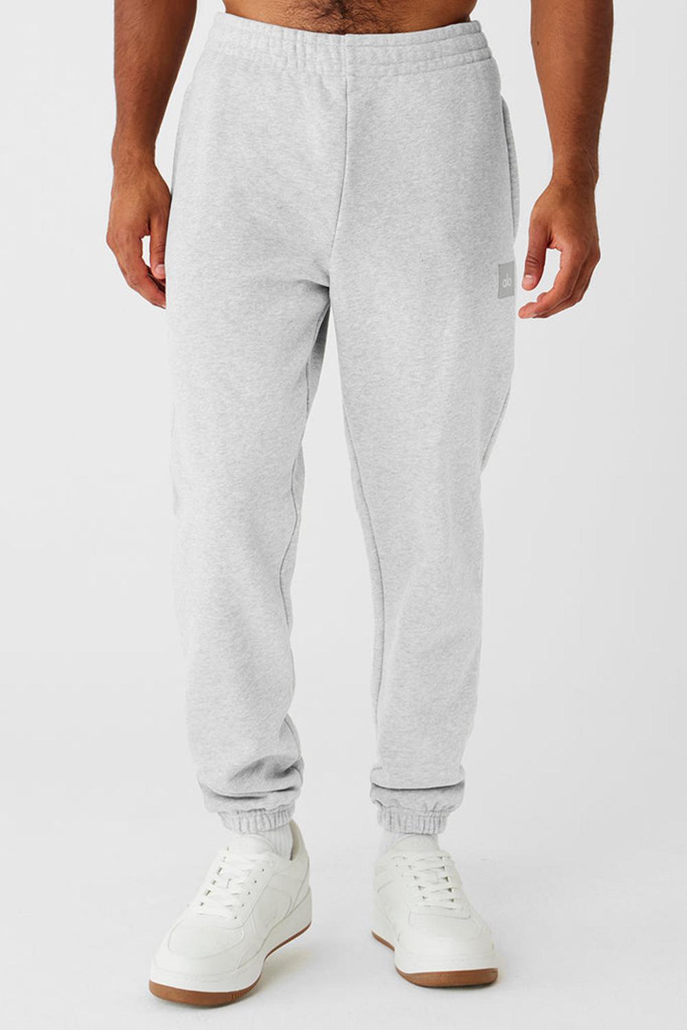 Alo Yoga Cuffed Renown Heavy Weight Miesten Collegehousut Harmaat | Suomi  7136-WIDVJ
