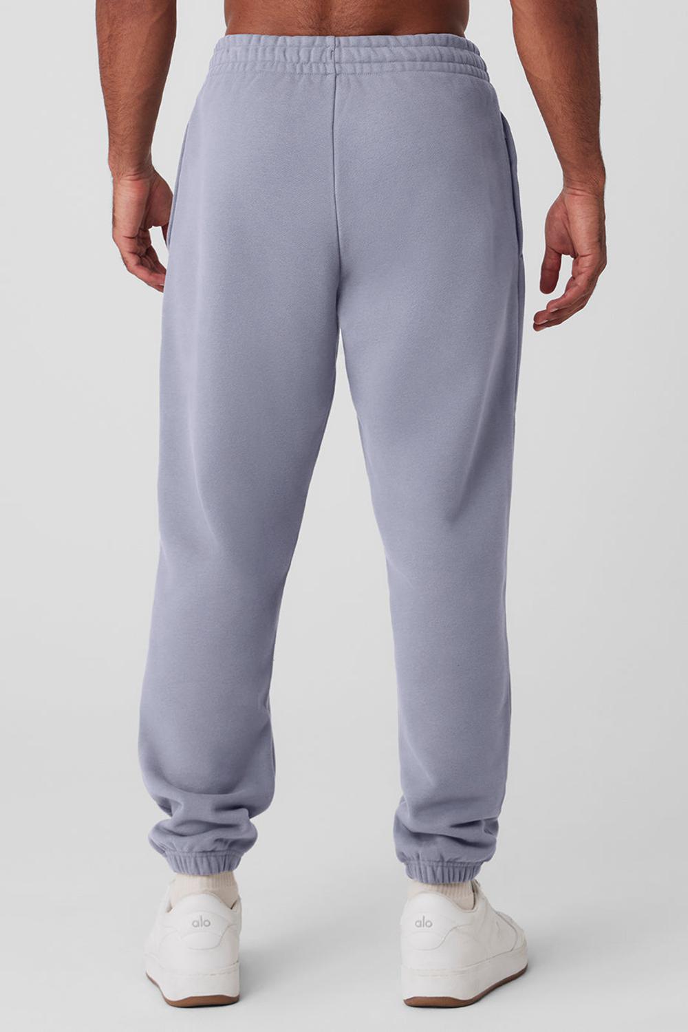 Alo Yoga Cuffed Renown Heavy Weight Miesten Collegehousut Fog | Suomi  5218-FSXGQ