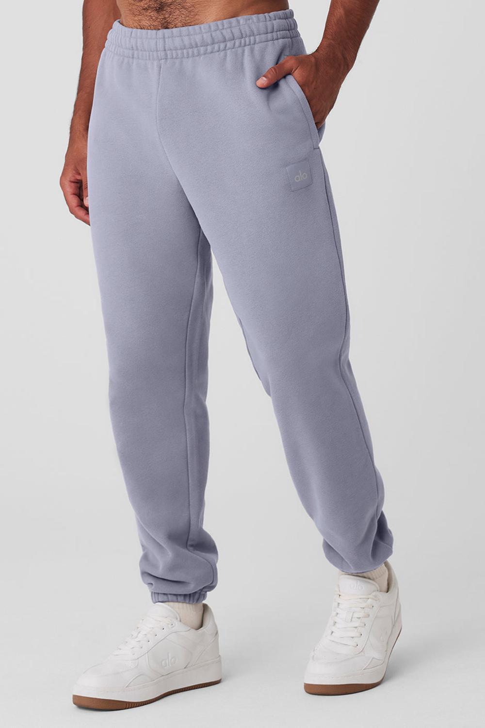 Alo Yoga Cuffed Renown Heavy Weight Miesten Collegehousut Fog | Suomi  5218-FSXGQ