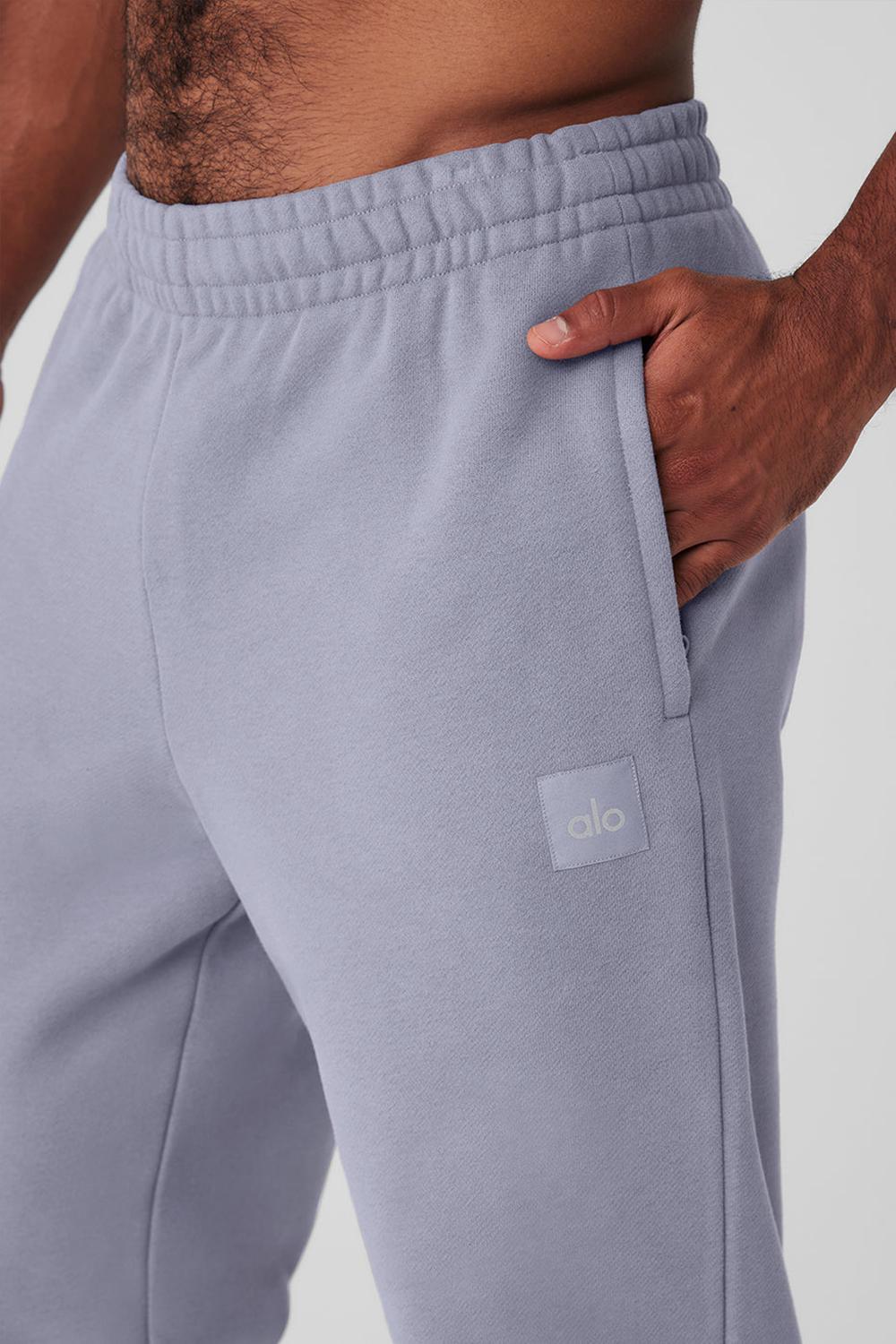 Alo Yoga Cuffed Renown Heavy Weight Miesten Collegehousut Fog | Suomi  5218-FSXGQ