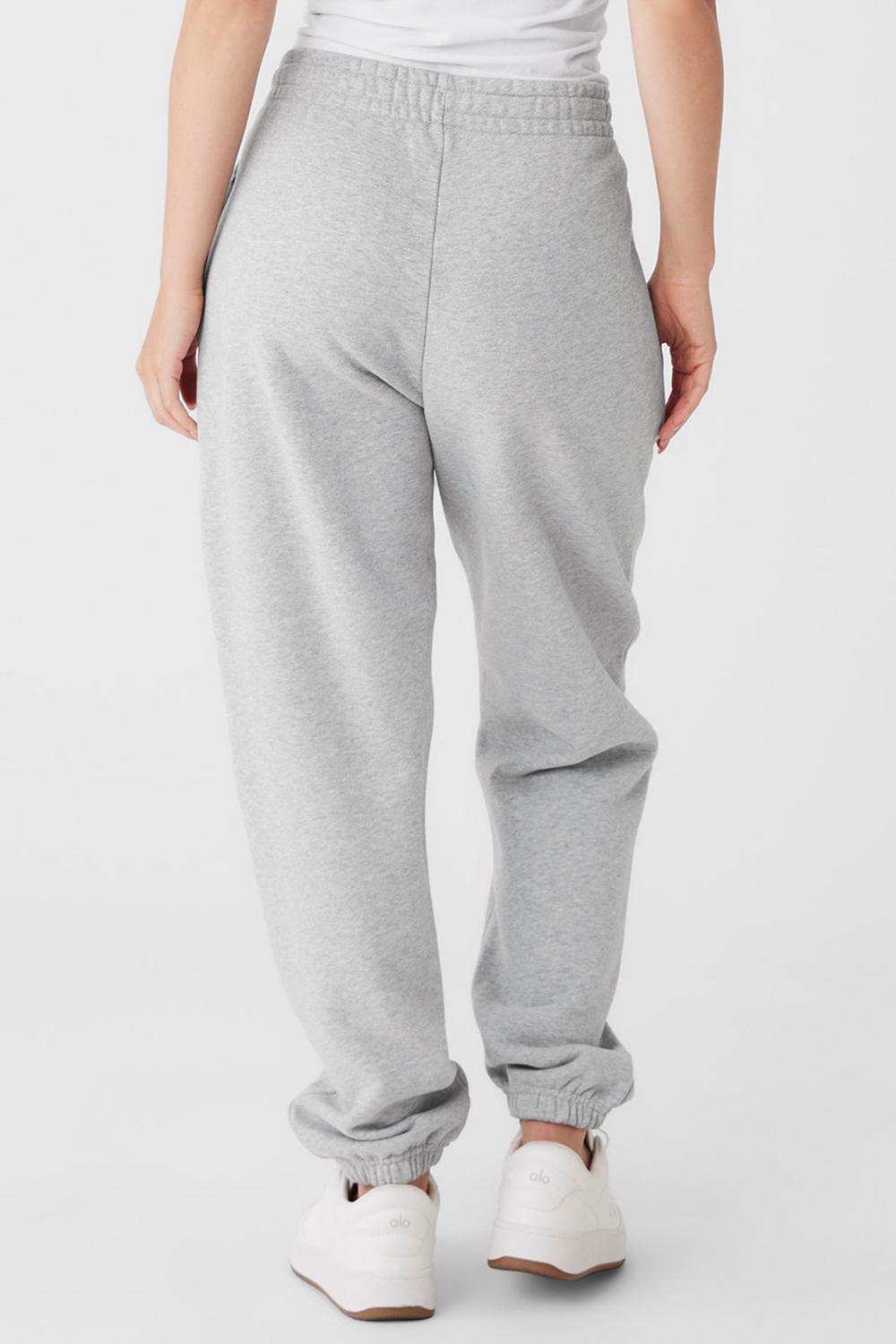 Alo Yoga Cuffed Renown Heavy Weight Naisten Collegehousut Harmaat | Suomi  2378-RWVYT