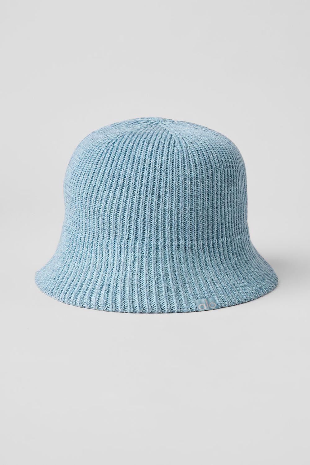Alo Yoga Denim Knit Miesten Cloche Sininen Tummansininen | Suomi  1653-MDBSE