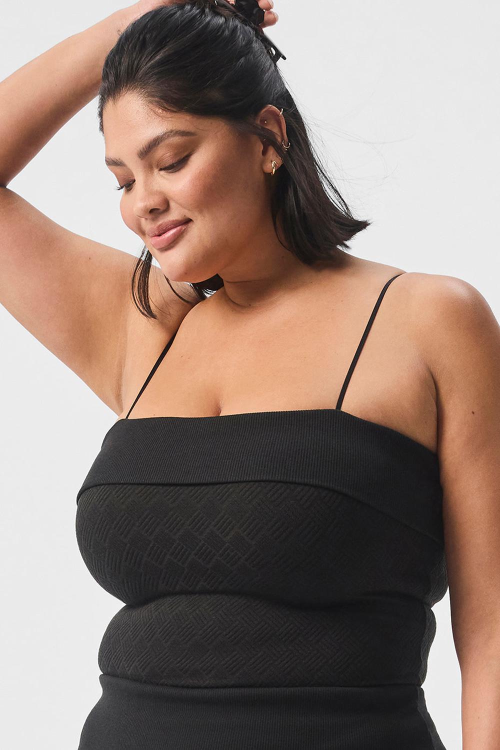 Alo Yoga Doubles Only Naisten Bra Tank Mustat | Suomi  8709-ENBQO