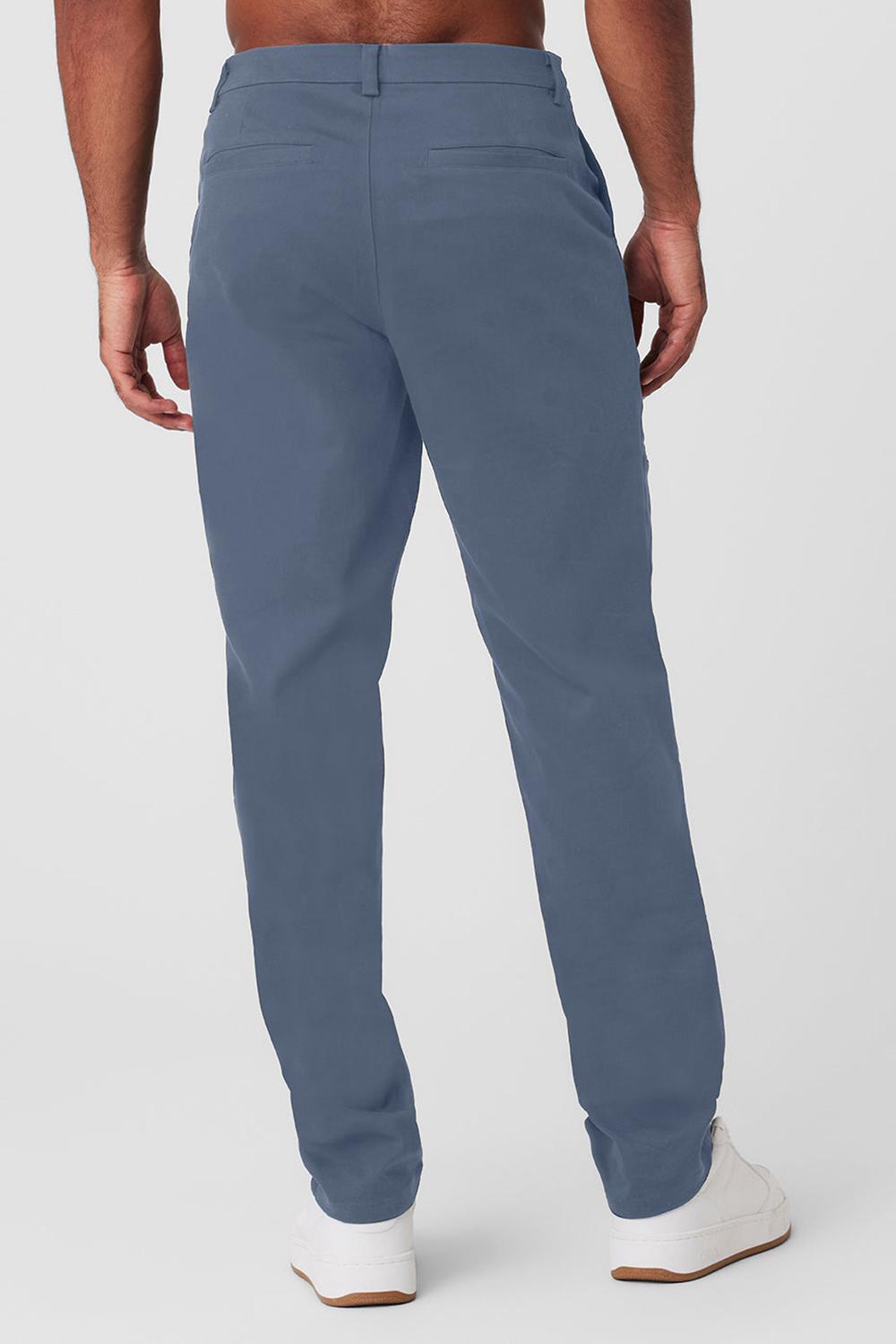 Alo Yoga Edition Sueded Miesten Housut Bluestone | Suomi  2741-BWVNU