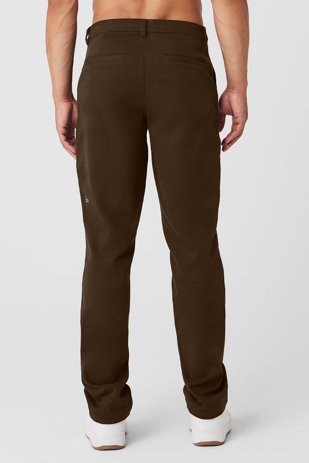 Alo Yoga Edition Sueded Miesten Housut Espresso | Suomi  8563-GQTCJ