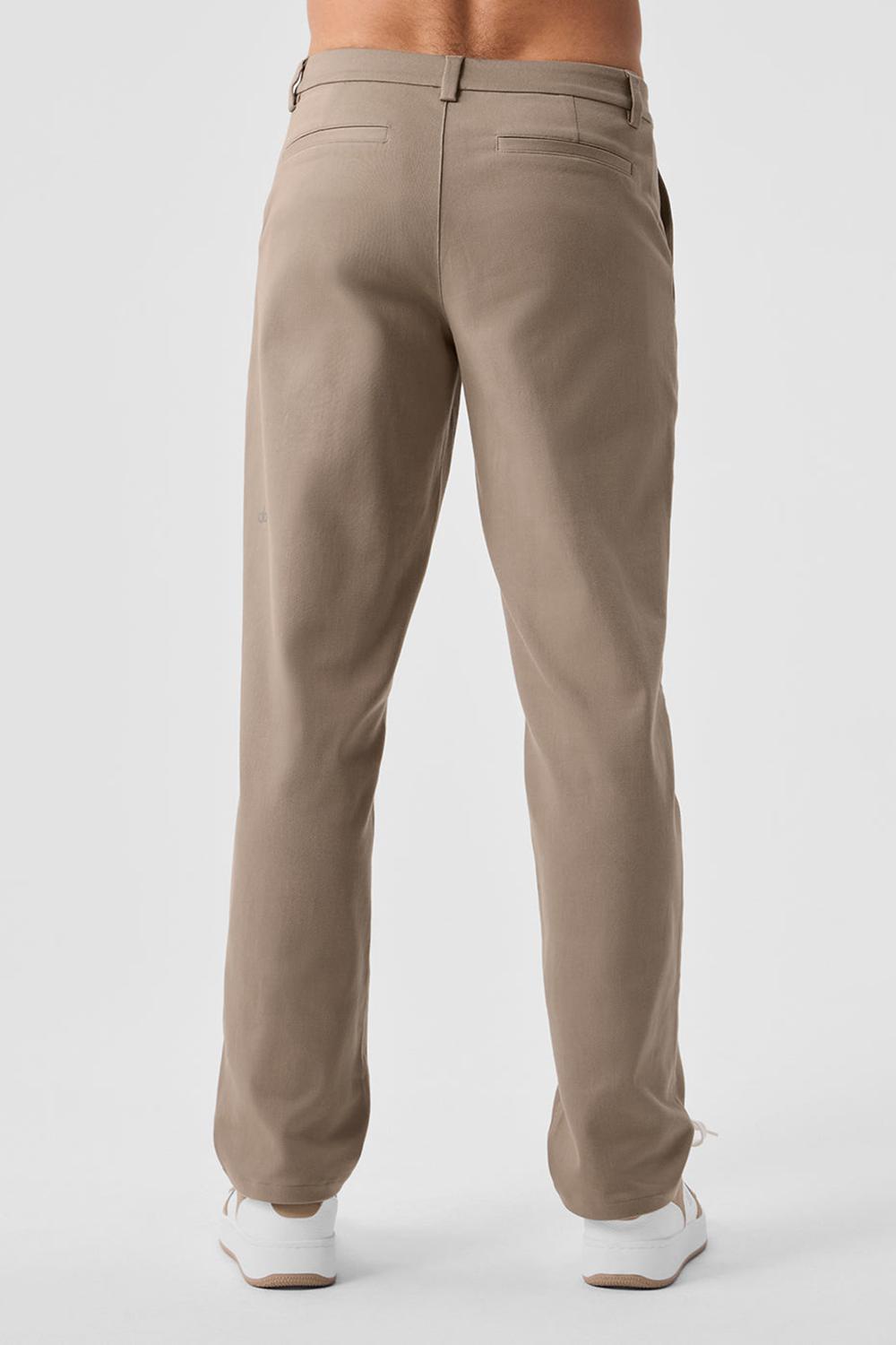 Alo Yoga Edition Sueded Miesten Housut Gravel | Suomi  6084-CAHME