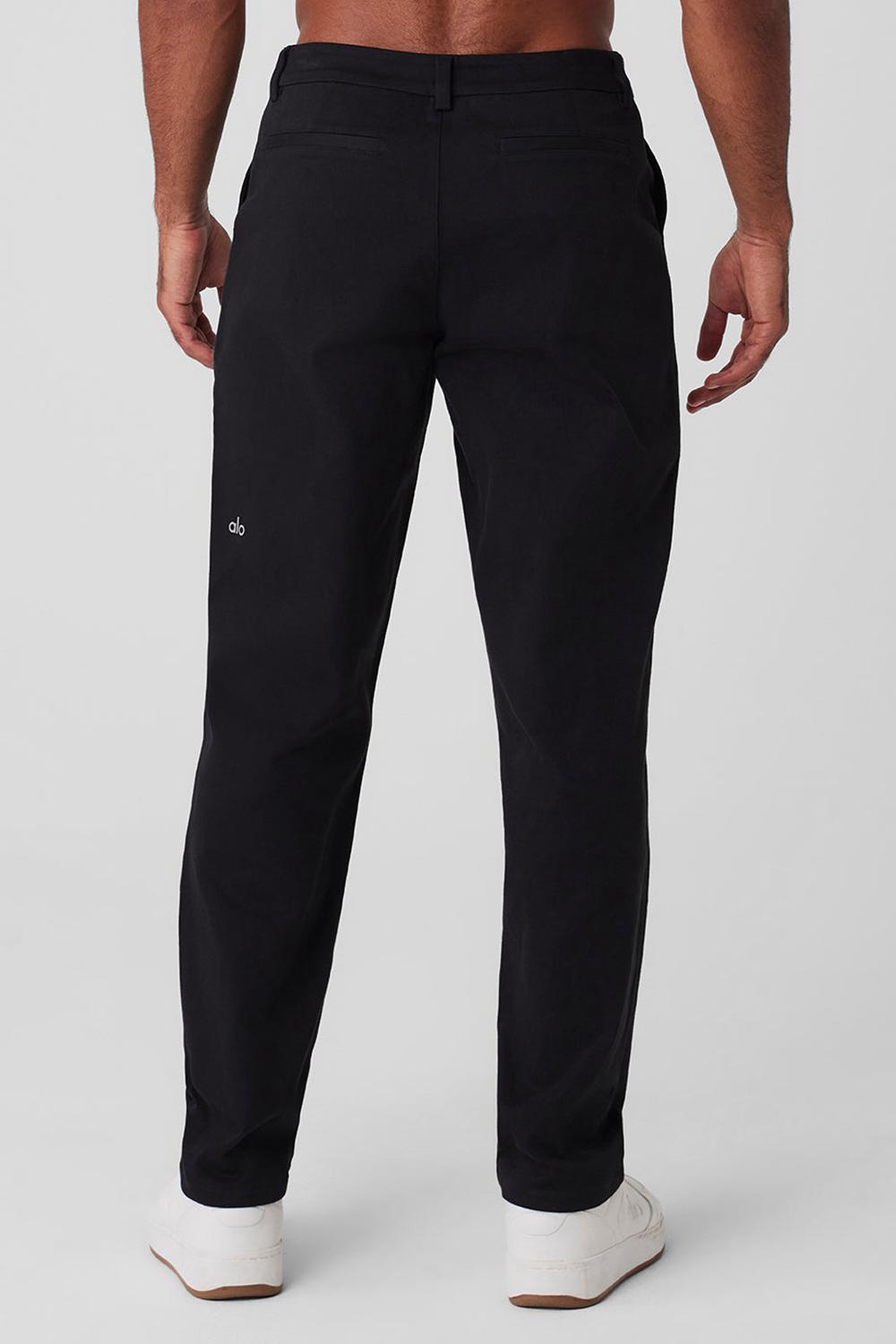 Alo Yoga Edition Sueded Miesten Housut Mustat | Suomi  5348-CAVPB