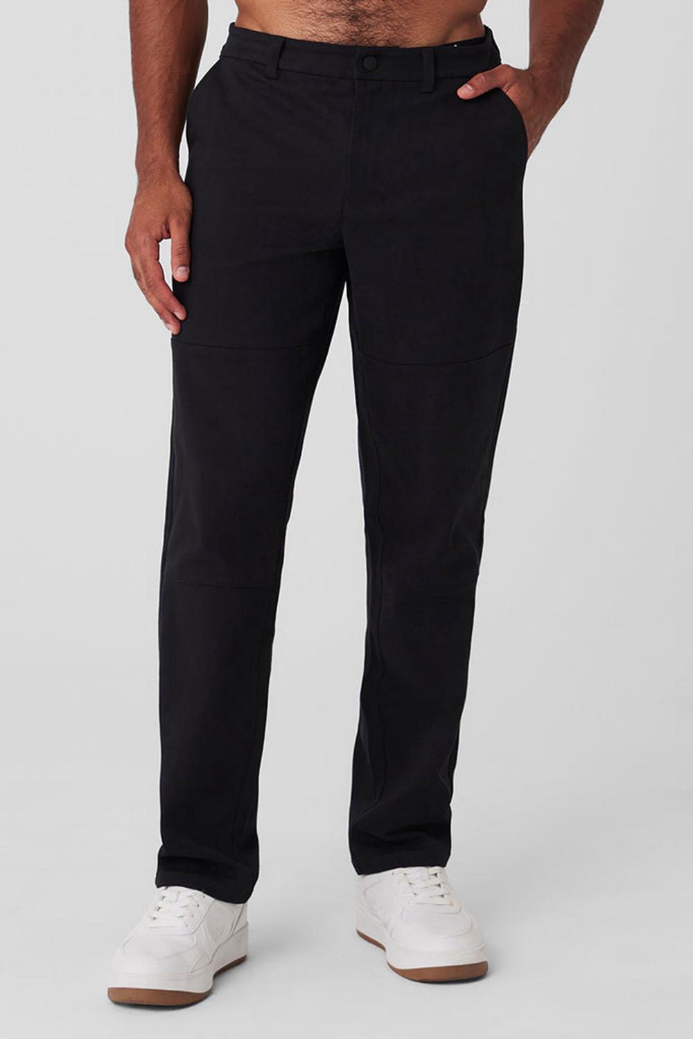 Alo Yoga Edition Sueded Miesten Housut Mustat | Suomi  5348-CAVPB