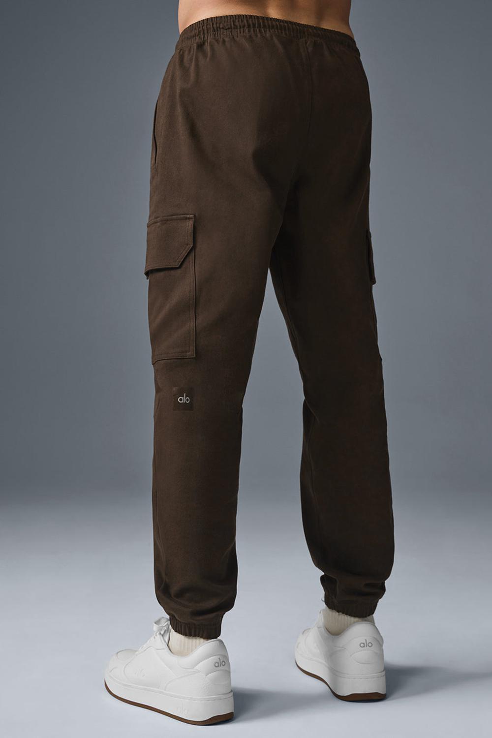 Alo Yoga Edition Sueded Miesten Jogger Housut Espresso | Suomi  8764-IMQPK