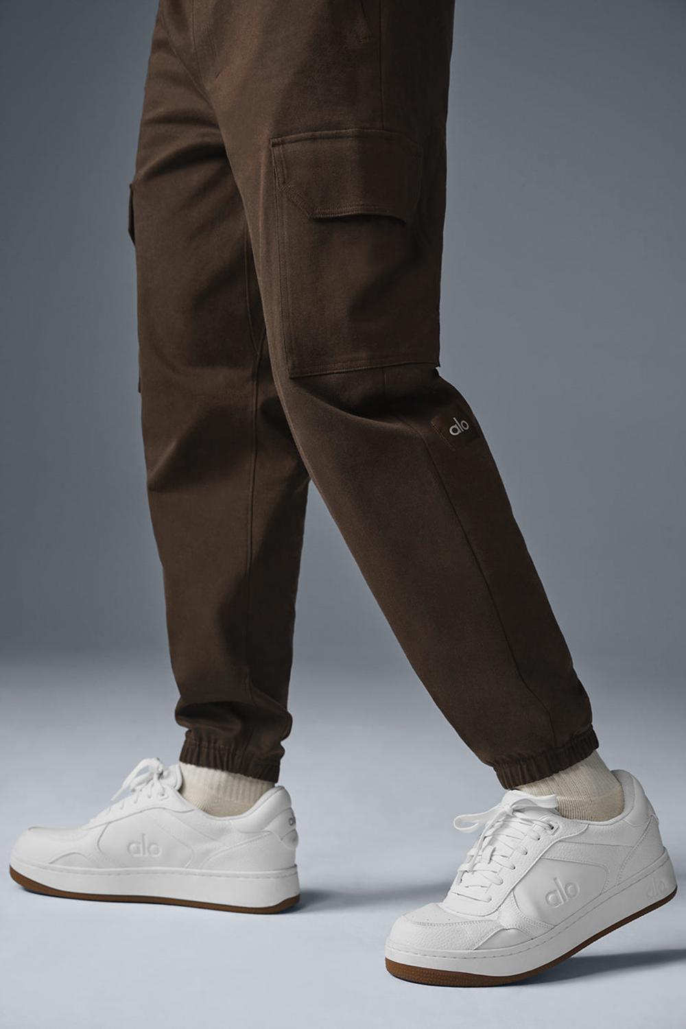 Alo Yoga Edition Sueded Miesten Jogger Housut Espresso | Suomi  8764-IMQPK