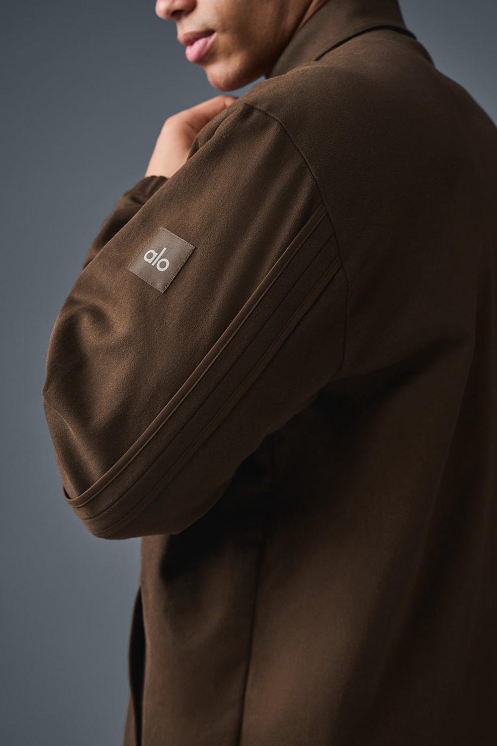 Alo Yoga Edition Sueded Miesten Takit Espresso | Suomi  7302-NJZST