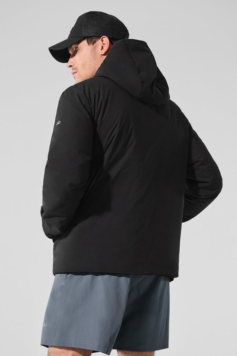 Alo Yoga Elemental Full-Zip Miesten Takit Mustat | Suomi  8317-XMKLF