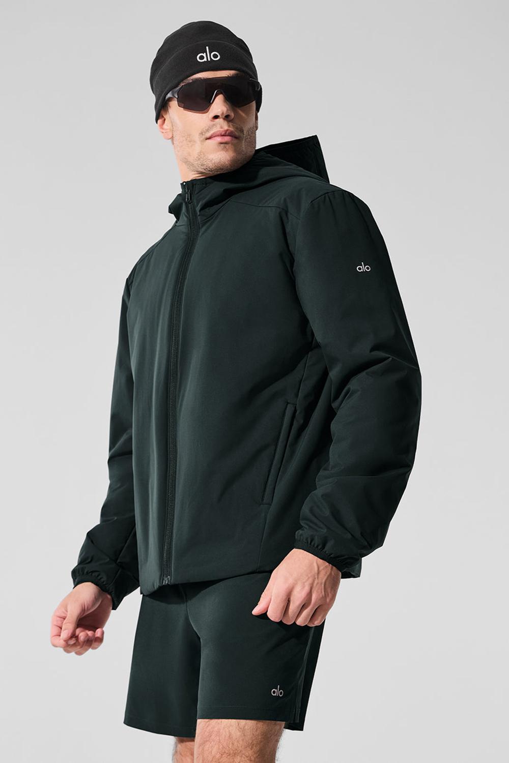Alo Yoga Elemental Full-Zip Miesten Takit Vihreä | Suomi  0623-XKQBU