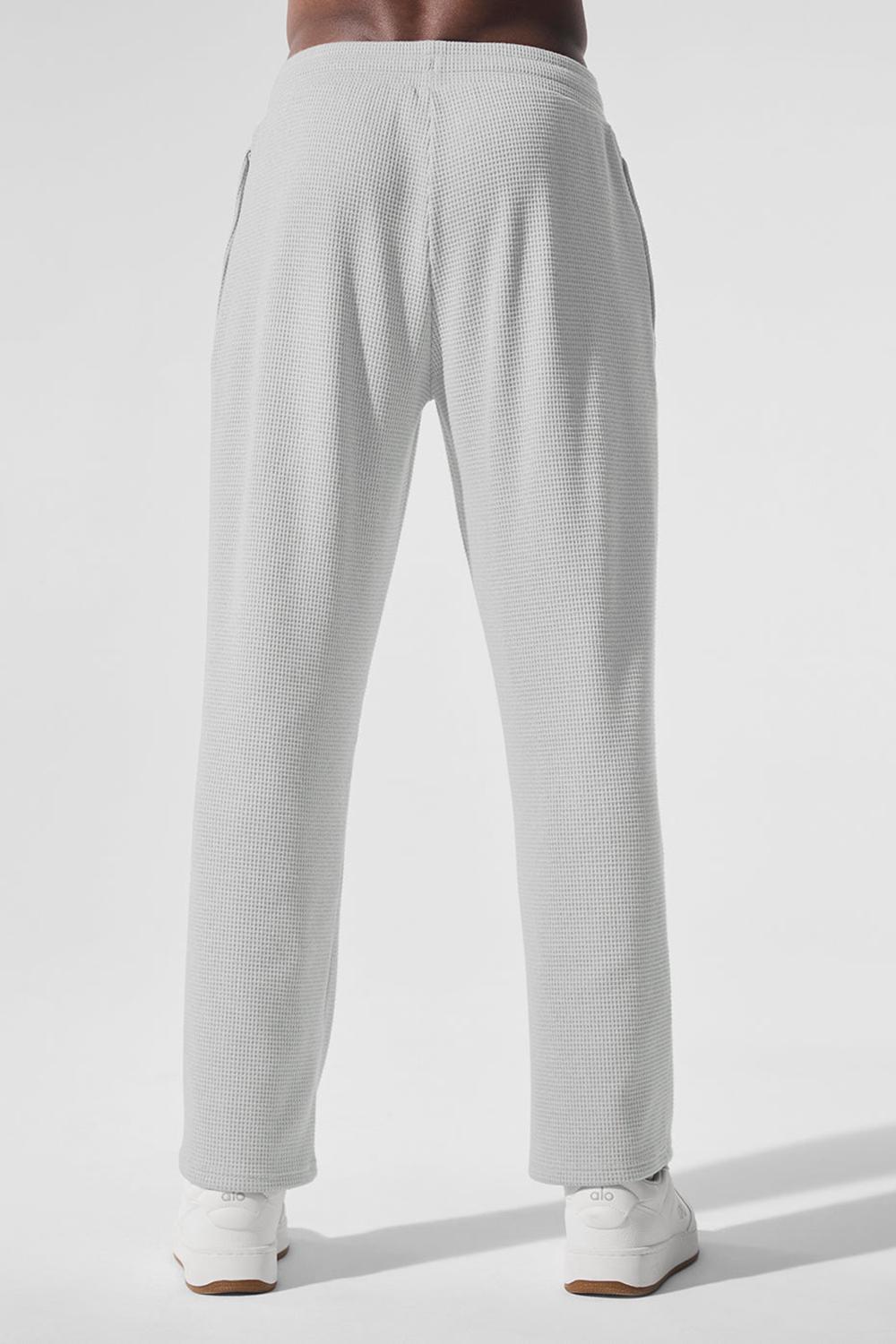 Alo Yoga Elevate Waffle Straight Leg Miesten Housut Harmaat | Suomi  3201-GAWXN