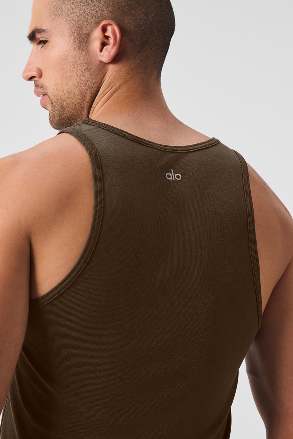 Alo Yoga Everyday Modal Rib Miesten Juoksupaidat Espresso | Suomi  2718-PKVFC