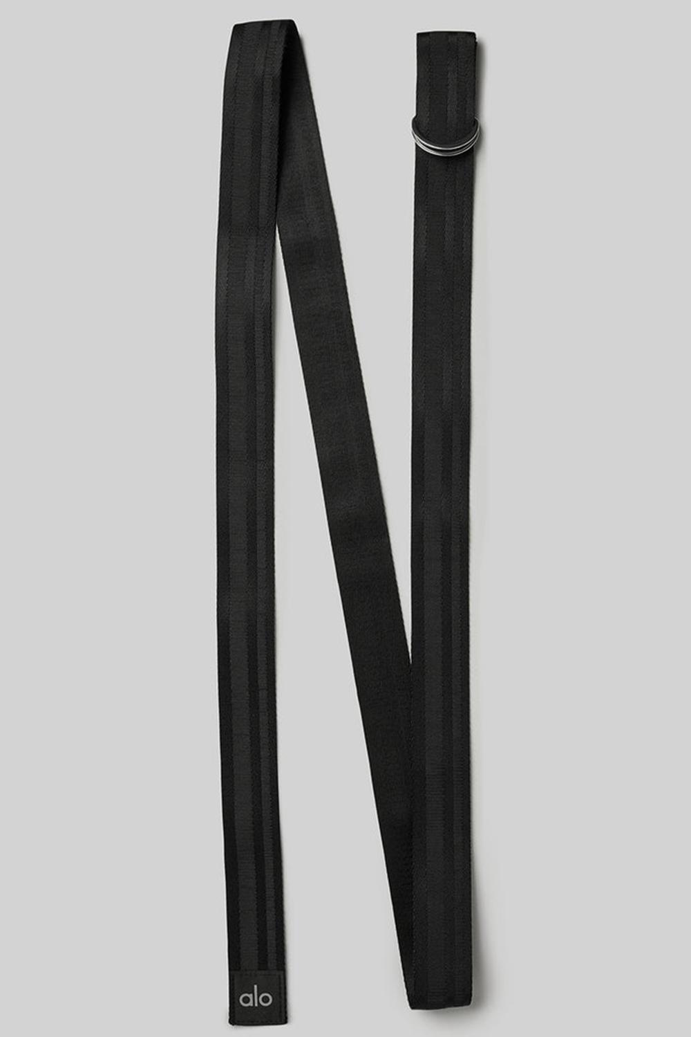 Alo Yoga Extra Long Miesten Strap Mustat | Suomi  5104-XLCQI