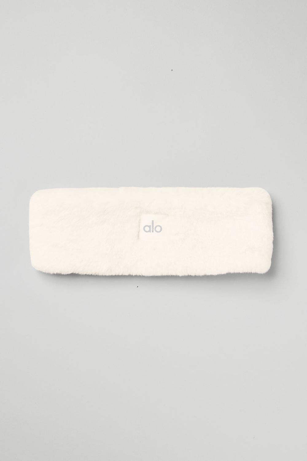 Alo Yoga Faux Fur Ear Warmers Naisten Panta Ivory | Suomi  6832-LHDEC