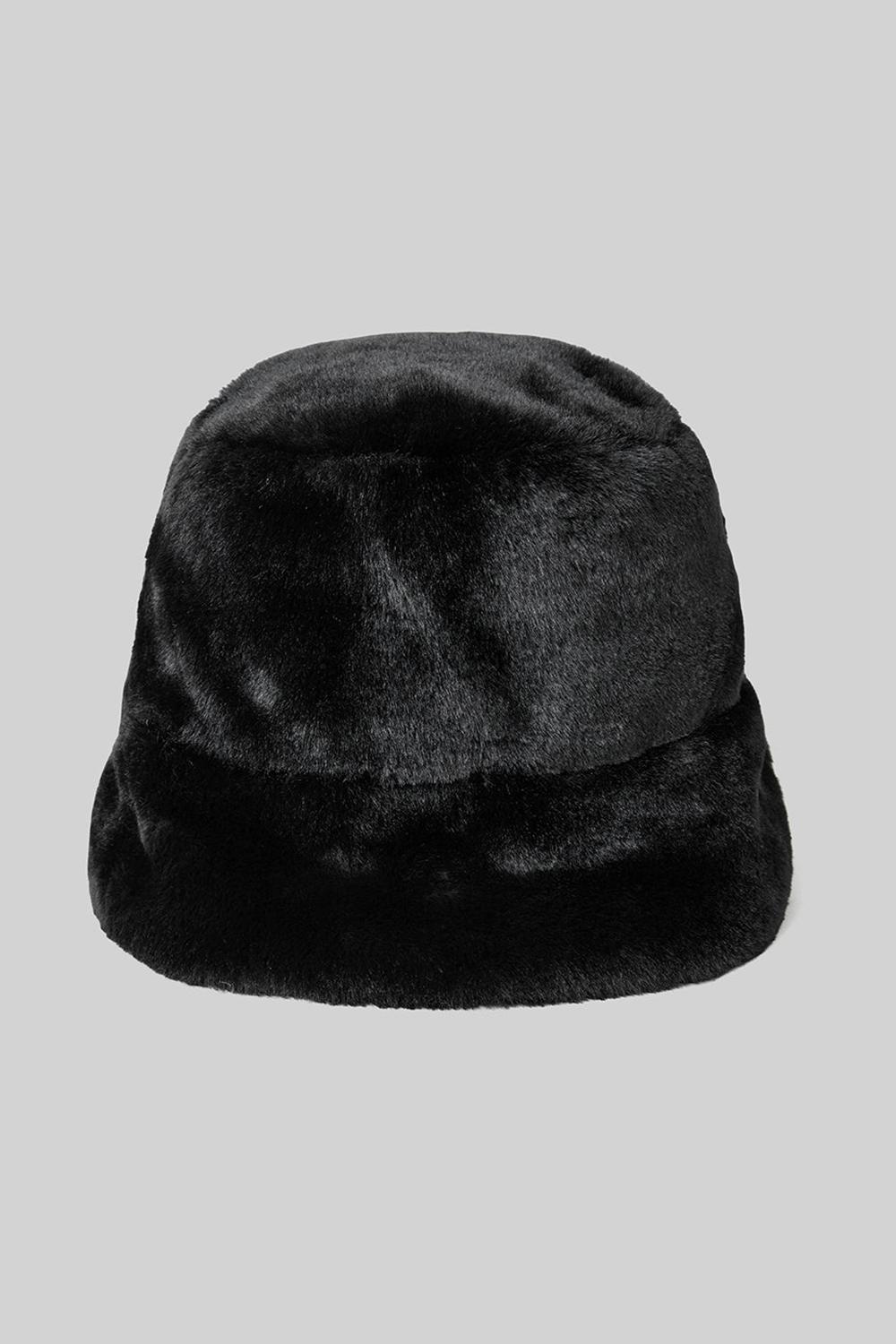 Alo Yoga Faux Fur Naisten Bucket Hattu Mustat | Suomi  2356-LQYSP