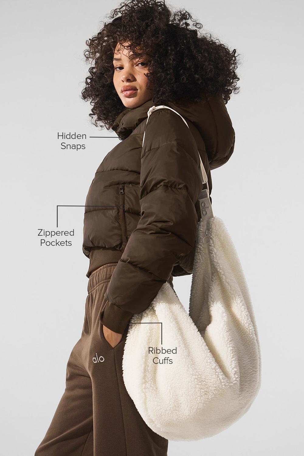 Alo Yoga Foxy Naisten Takit Espresso | Suomi  6307-UQCKB