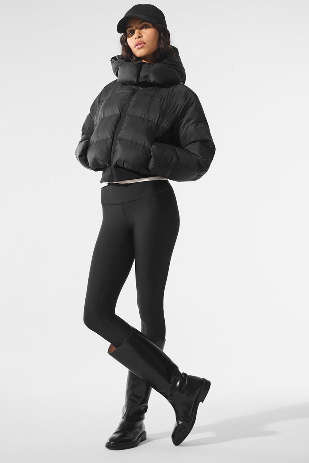 Alo Yoga Foxy Naisten Takit Mustat | Suomi  4263-FRACM