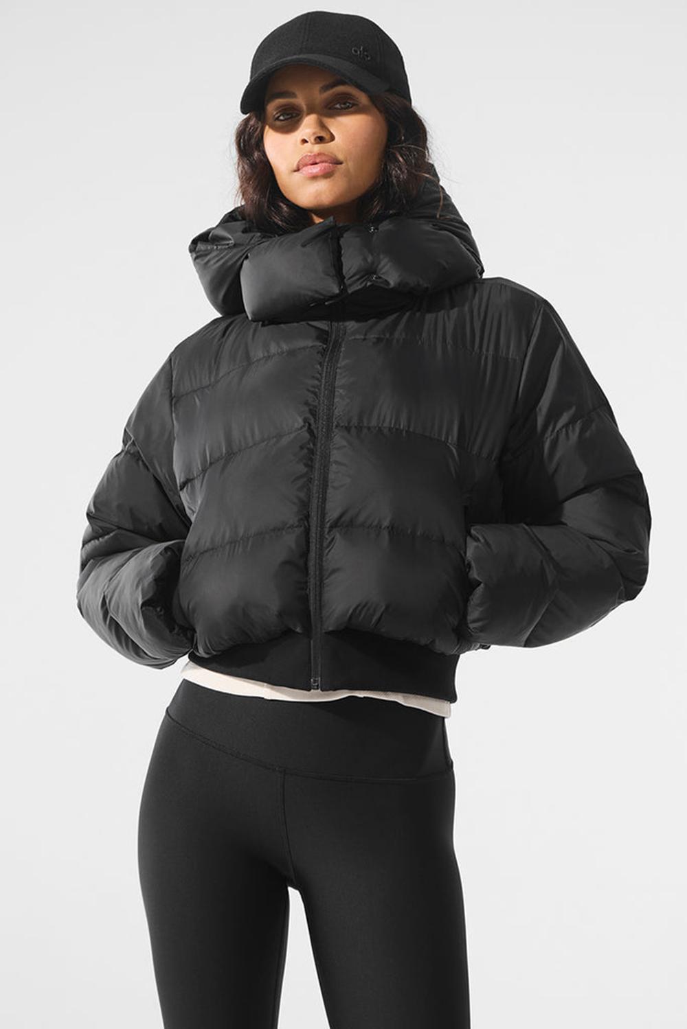 Alo Yoga Foxy Naisten Takit Mustat | Suomi  4263-FRACM