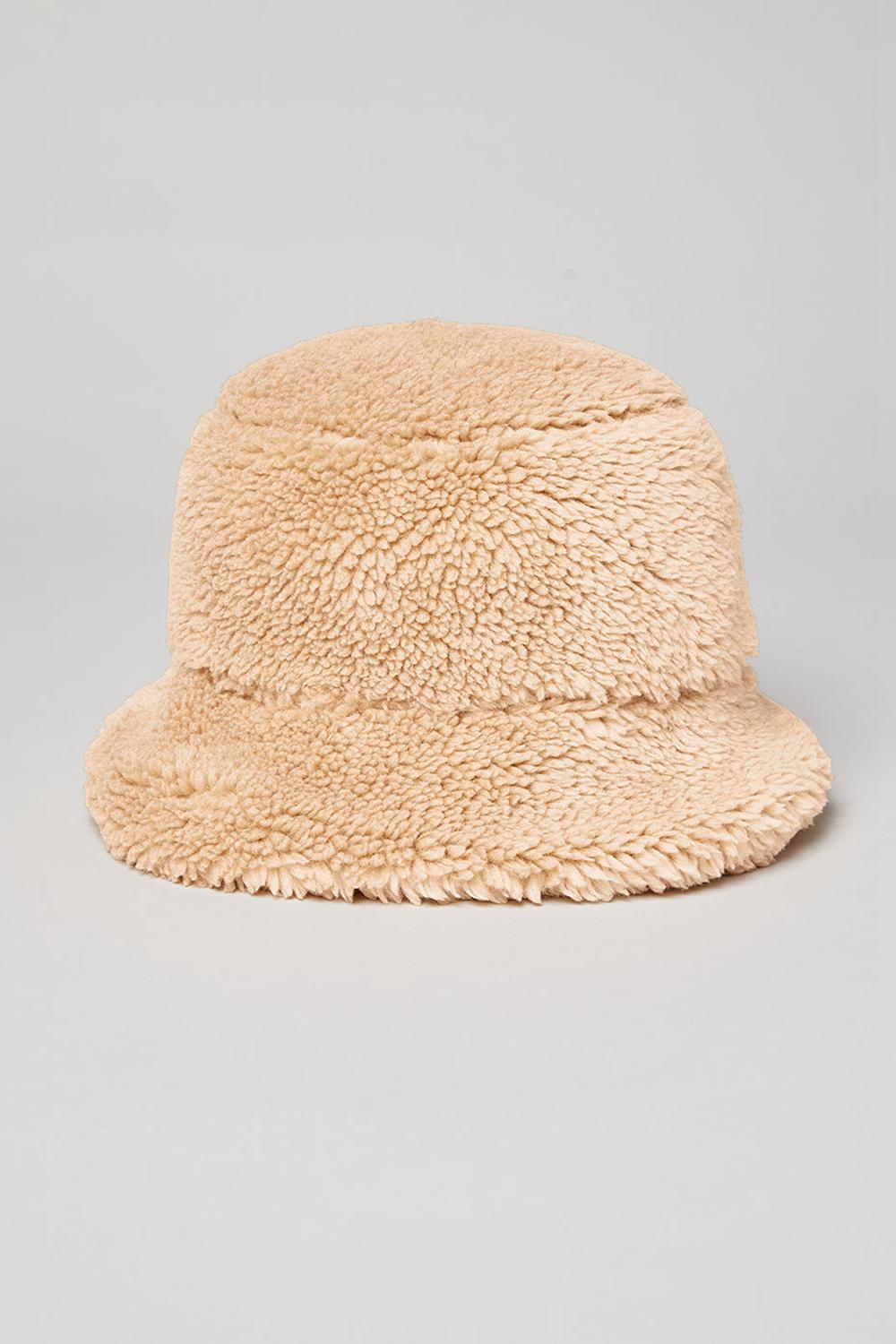Alo Yoga Foxy Sherpa Miesten Bucket Hattu Camel | Suomi  5738-PTIXN