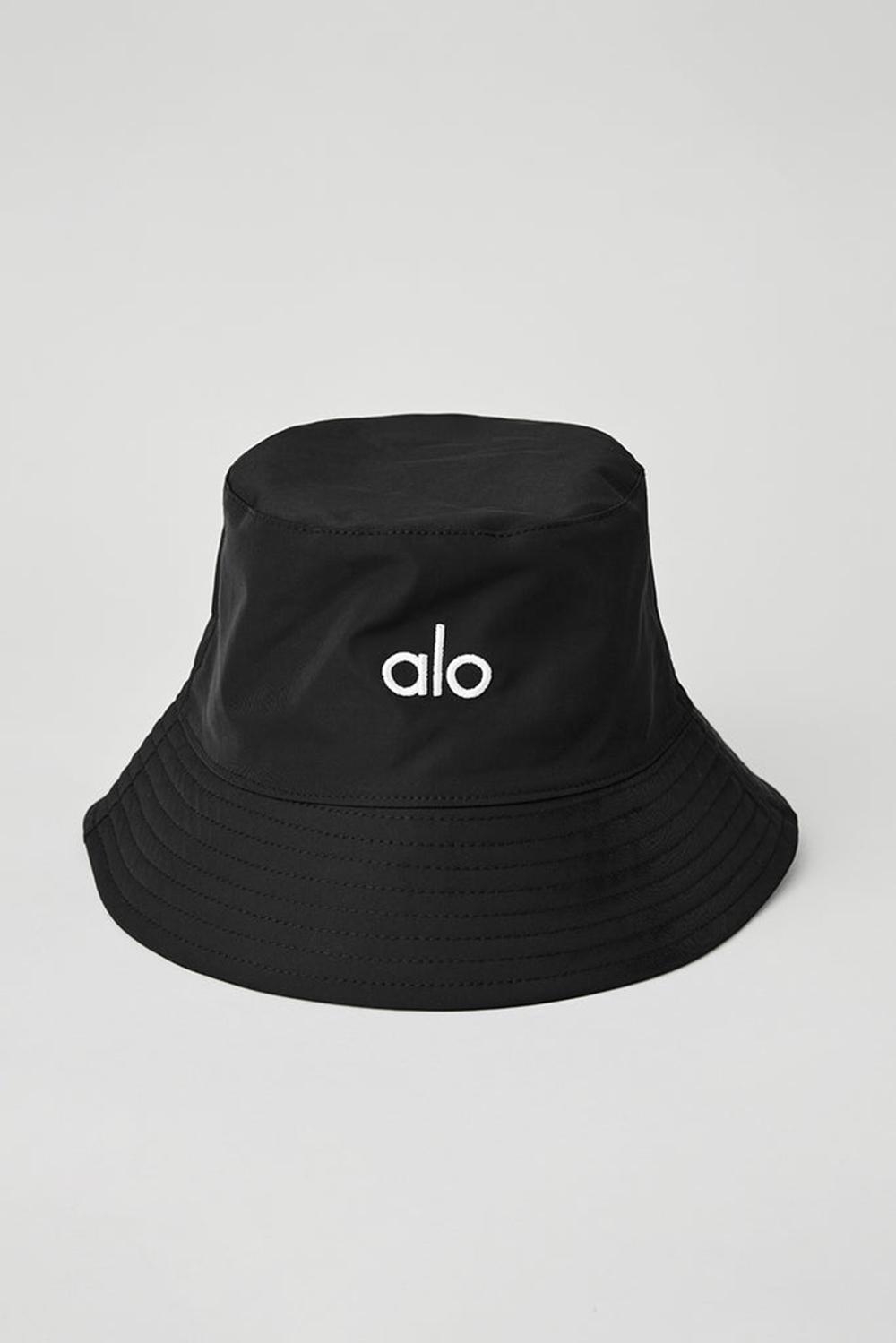 Alo Yoga Fundamental Miesten Bucket Hattu Mustat | Suomi  8951-JAMHP