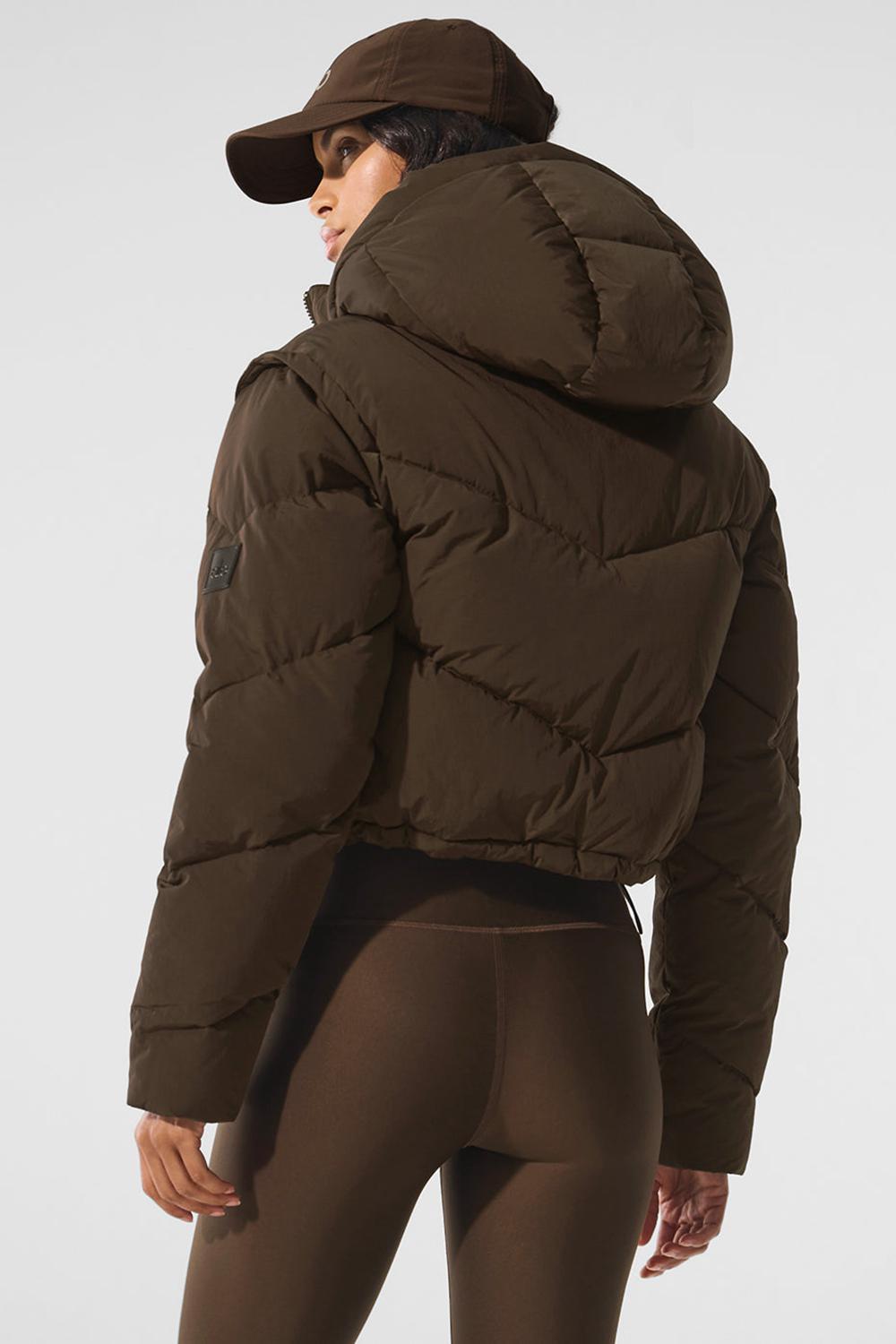 Alo Yoga Glacier Naisten Puffer Takki Espresso | Suomi  9657-FDVPQ