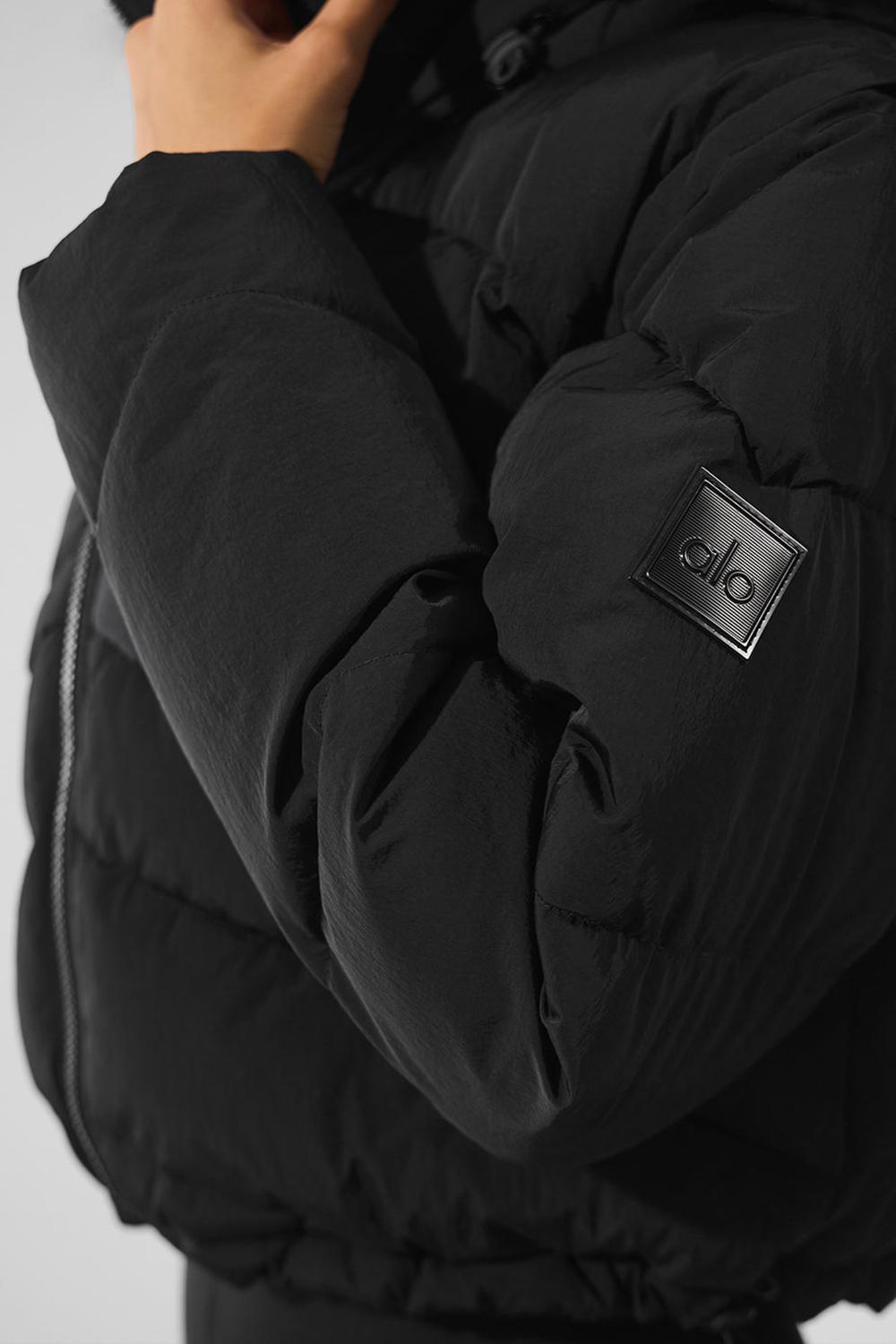 Alo Yoga Glacier Naisten Puffer Takki Mustat | Suomi  3981-NCKFE