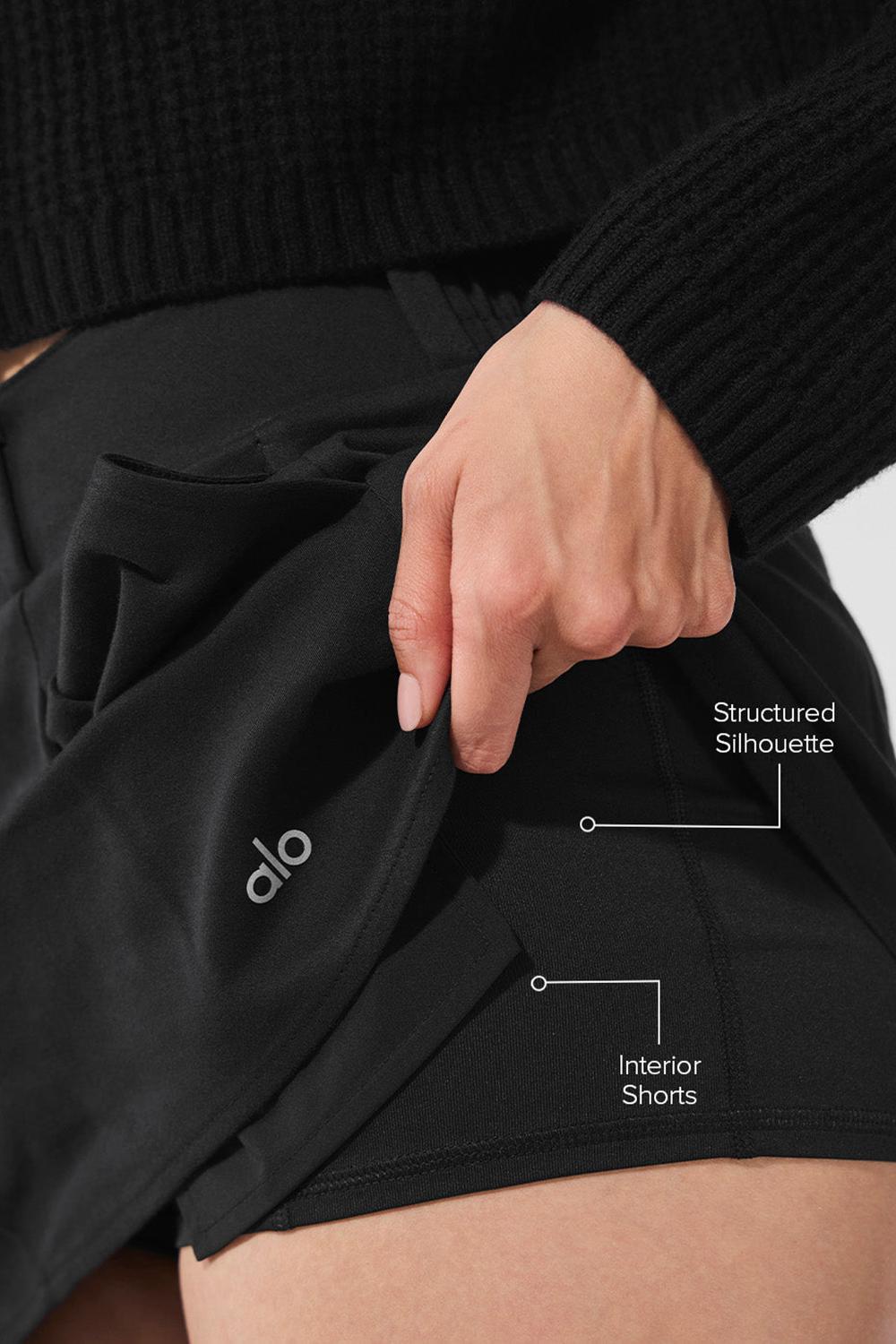 Alo Yoga Good Days Mini Naisten Hameet Mustat | Suomi  5124-FPMAB