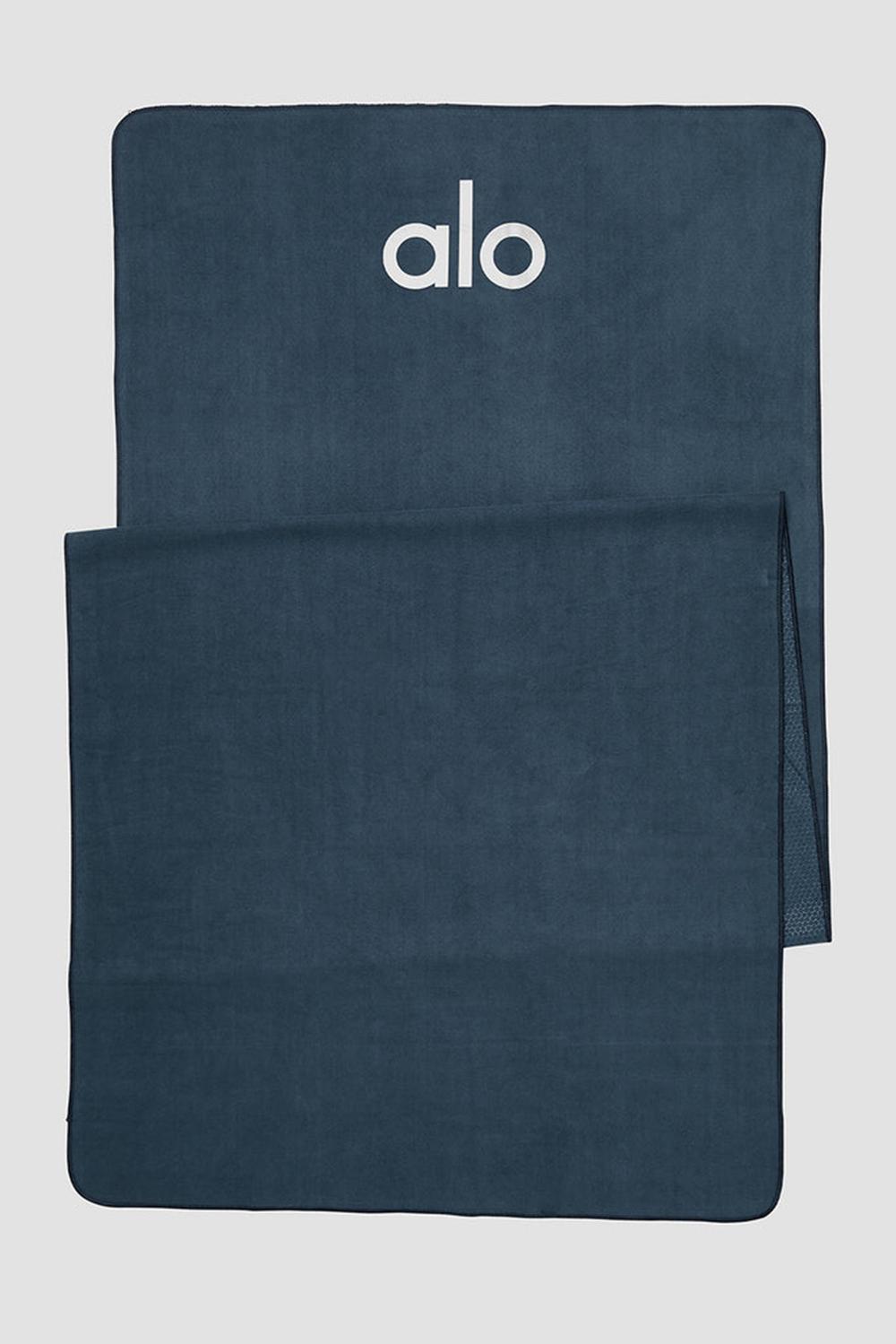 Alo Yoga Grounded No-Slip Miesten Pyyhe Eclipse | Suomi  3856-AXKTY