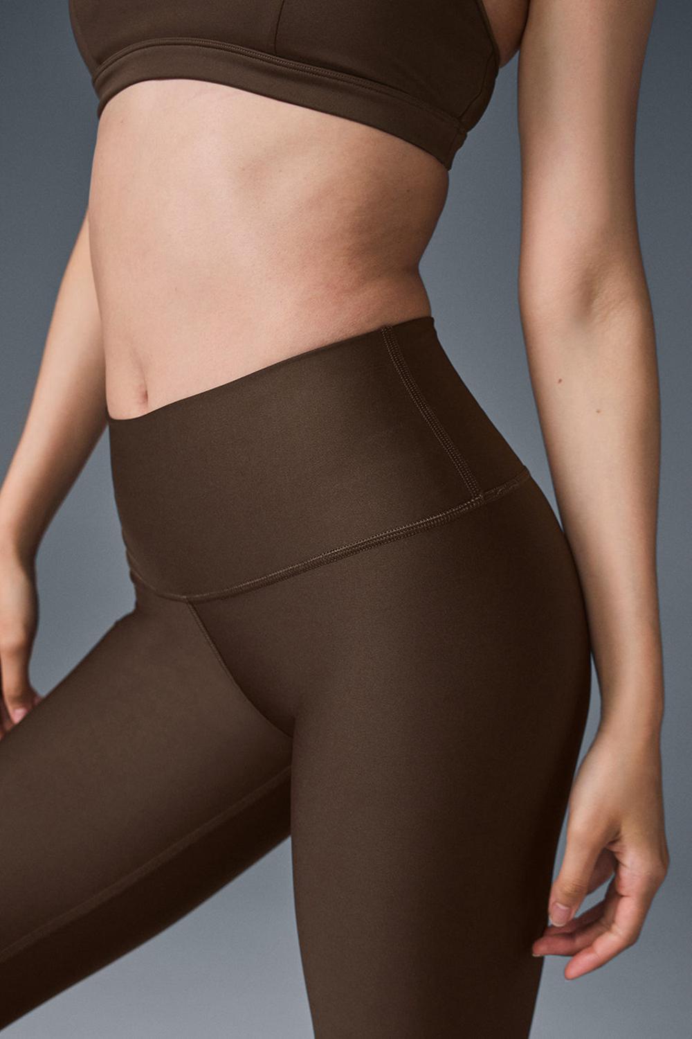 Alo Yoga High-Waist Airlift Naisten Leggings Espresso | Suomi  0936-KTCBL