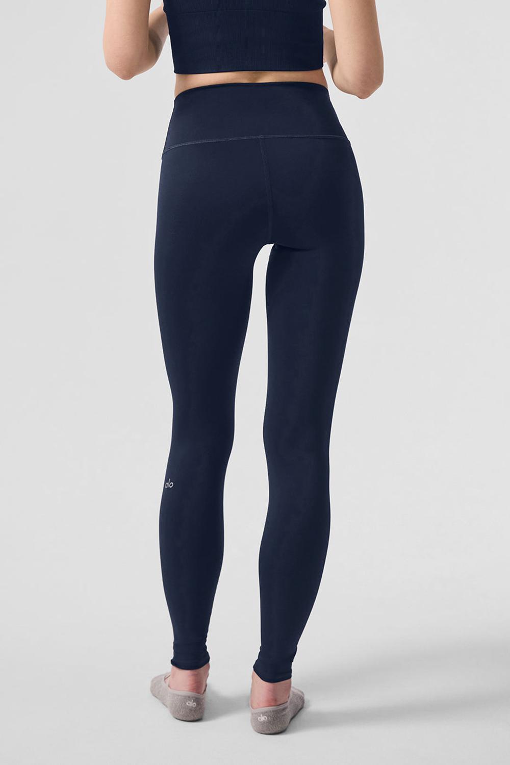 Alo Yoga High-Waist Airlift Naisten Leggings Laivastonsininen | Suomi  2015-LIRUQ
