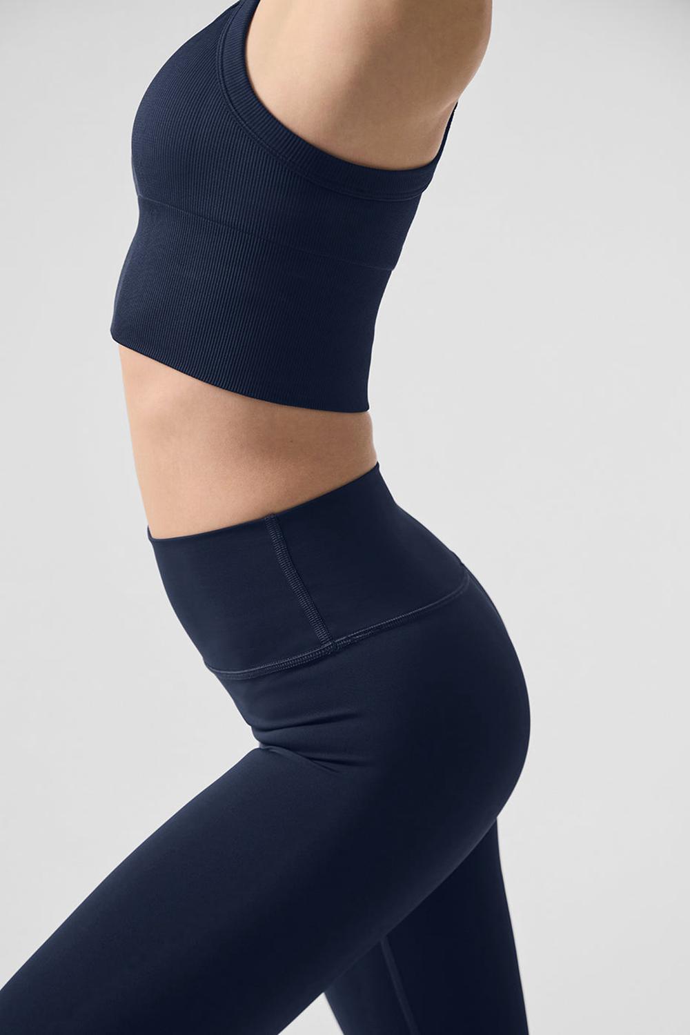 Alo Yoga High-Waist Airlift Naisten Leggings Laivastonsininen | Suomi  2015-LIRUQ