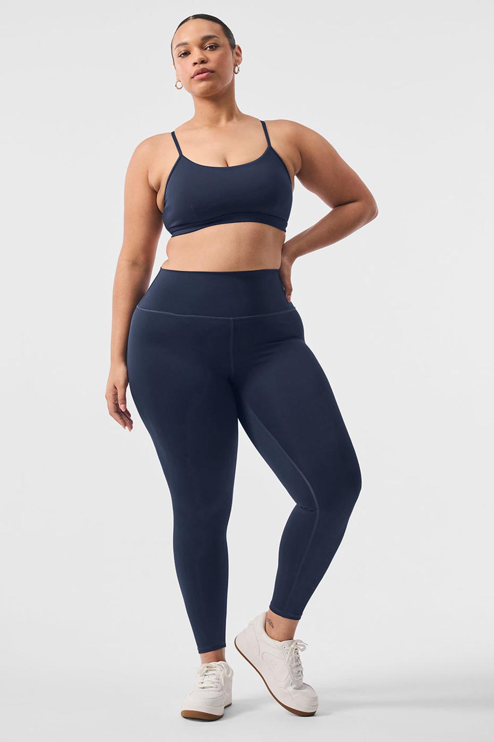 Alo Yoga High-Waist Airlift Naisten Leggings Laivastonsininen | Suomi  2015-LIRUQ