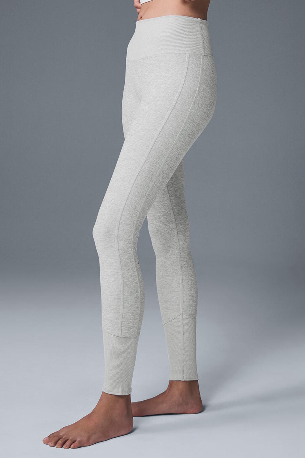 Alo Yoga High-Waist Alosoft Lounge Naisten Leggings Harmaat | Suomi  1540-UGQWH