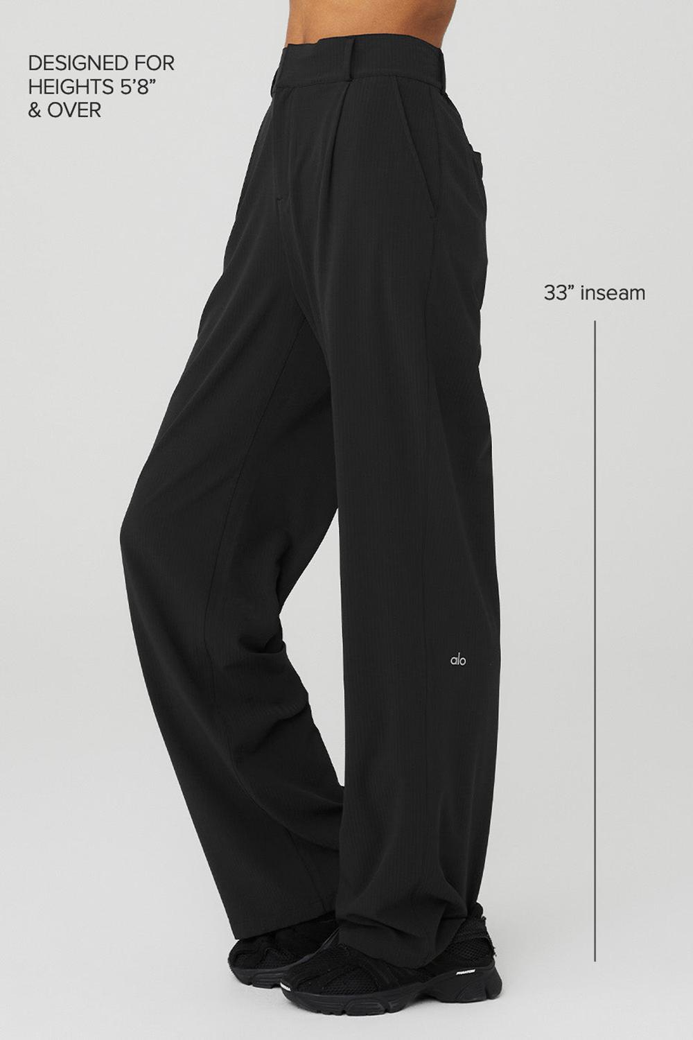 Alo Yoga High-Waist Dreamscape (Long) Naisten Housut Mustat | Suomi  1579-GPEBL
