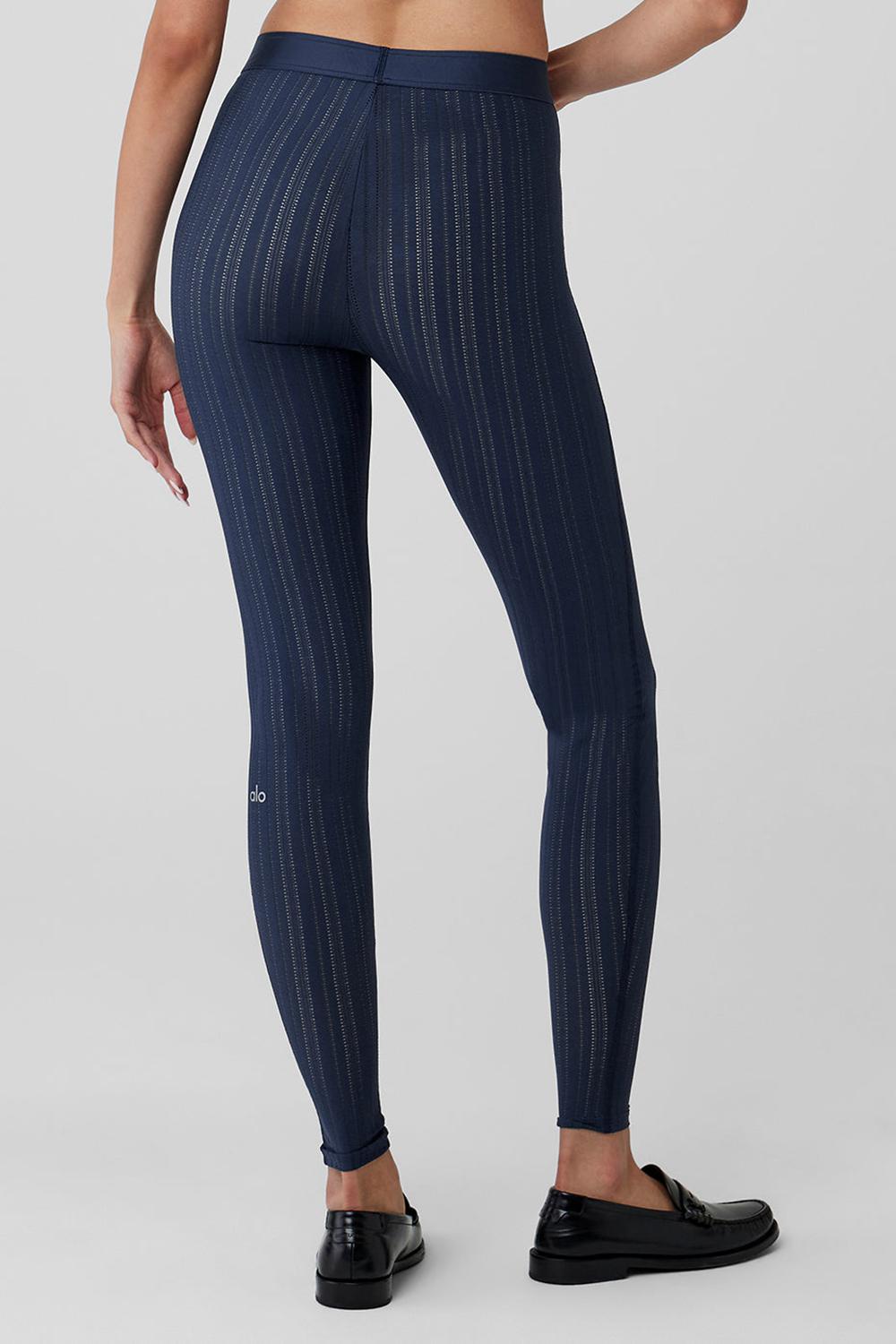 Alo Yoga High-Waist Euphoria Naisten Leggings Laivastonsininen | Suomi  6179-ZGYUR