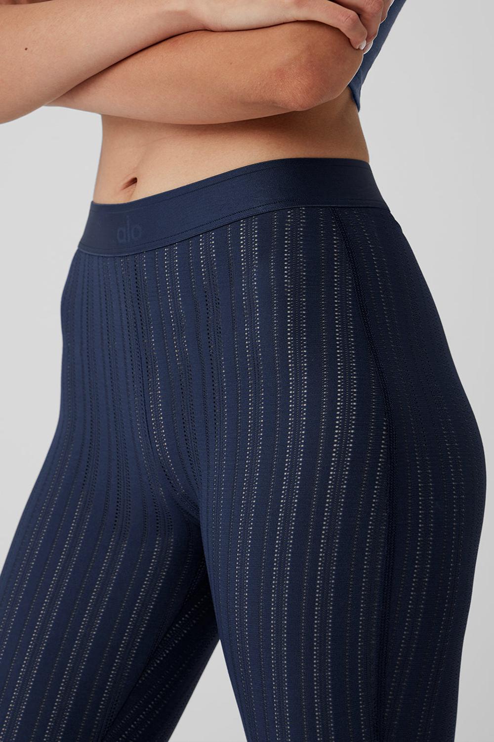 Alo Yoga High-Waist Euphoria Naisten Leggings Laivastonsininen | Suomi  6179-ZGYUR