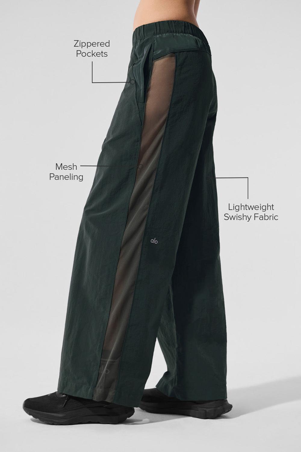 Alo Yoga High-Waist Origin Wide Leg Track Naisten Housut Vihreä | Suomi  9546-YJKFQ