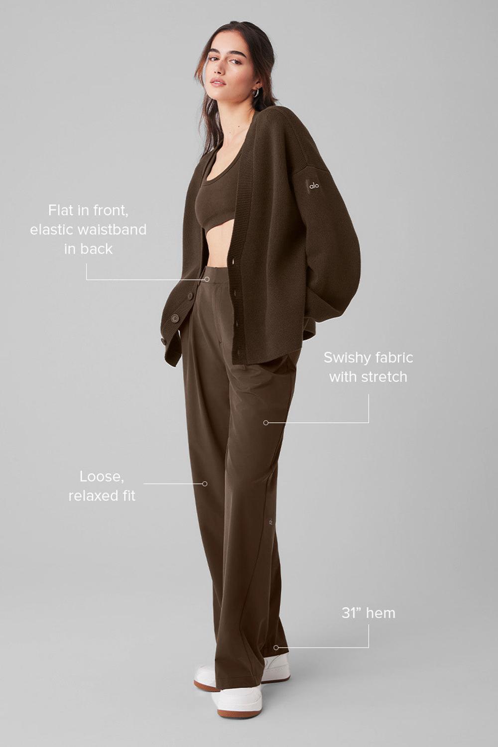 Alo Yoga High-Waist Pursuit Naisten Housut Espresso | Suomi  9728-IYZHU
