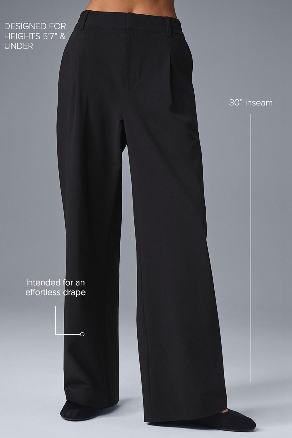 Alo Yoga High-Waist Pursuit (Regular) Naisten Housut Mustat | Suomi  5126-CFETS